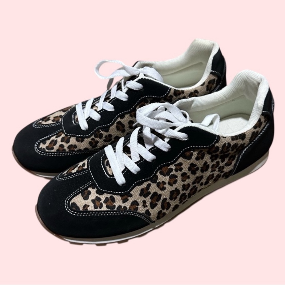 Leopard Print Women's Sneakers